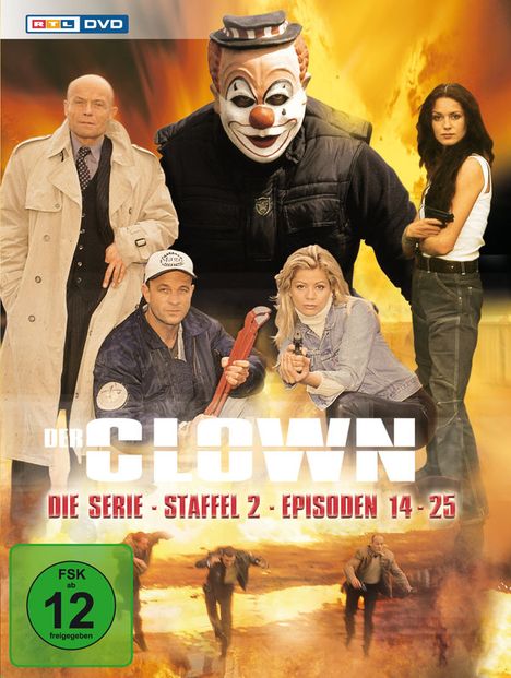 Der Clown - Die Serie Staffel 2, 3 DVDs