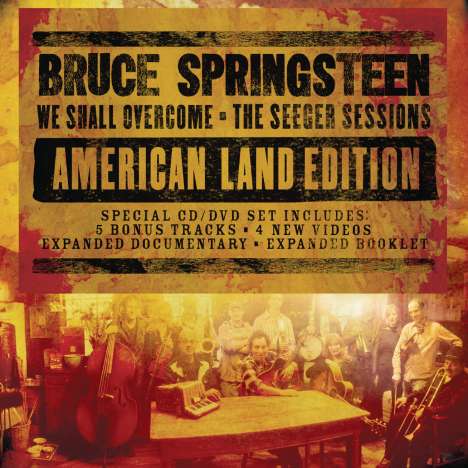 Bruce Springsteen: We Shall Overcome: The Seeger Sessions (American Land Edition), 1 CD und 1 DVD
