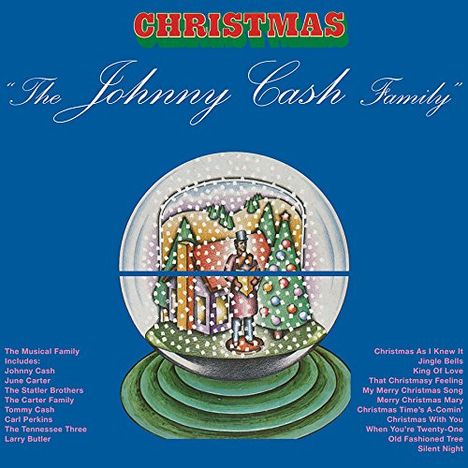 Johnny Cash: The Johnny Cash Family: Christmas (180g), LP