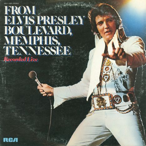 Elvis Presley (1935-1977): From Elvis Presley Boulevard Memphis Tennesee (180g), LP
