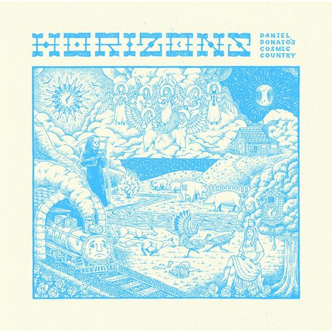 Daniel Donato: Horizons (Clear Blue Vinyl), 2 LPs