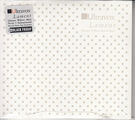 Ultravox: Lament (Steven Wilson Stereo Mix) (Black Friday 2024), 2 CDs