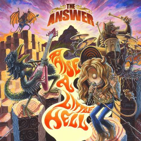 The Answer: Raise A Little Hell (Limited Edition), 2 LPs