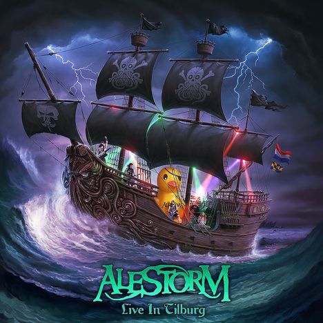 Alestorm: Live In Tilburg (Limited Edition), 2 LPs und 1 DVD