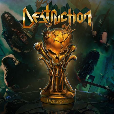 Destruction: Live Attack, 2 CDs und 1 Blu-ray Disc