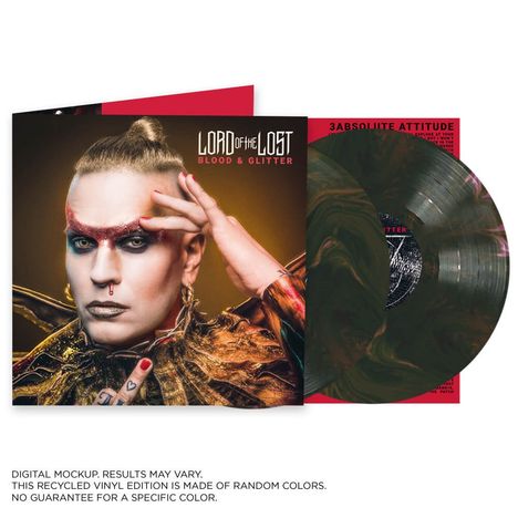 Lord Of The Lost: Blood &amp; Glitter (Recycled Color Vinyl), 2 LPs