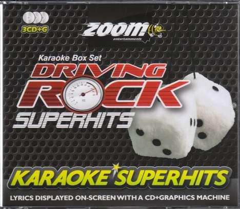 Driving Rock Superhits (CDG), 3 CDs