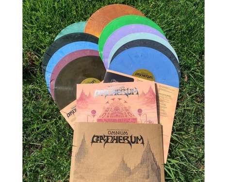 King Gizzard &amp; The Lizard Wizard: Omnium Gatherum (Limited Edition) (Lucky Rainbow Recycled Vinyl) (Auslieferung in nicht wählbaren, verschiedenen Farben im Lucky Dip Style), 2 LPs