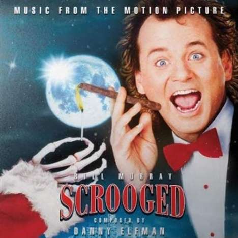 Danny Elfman (geb. 1953): Filmmusik: Scrooged (Clear with Cigar Smoke Swirl Vinyl), LP