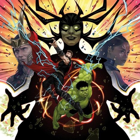 Filmmusik: Marvel's Thor: Ragnarok (180g) (Limited Edition) (Colored Vinyl), 2 LPs