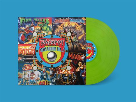 Filmmusik: Jackpot Plays Pinball Vol. 2 (Light In The Attic Exclusive Edition) (Lime Green Vinyl), LP