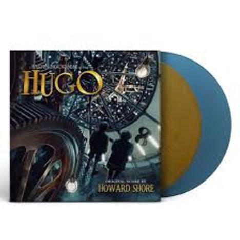 Howard Shore (geb. 1946): Filmmusik: Hugo (Gold &amp; Blue Vinyl) (O.S.T.), 2 LPs