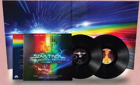 Jerry Goldsmith (1929-2004): Star Trek: The Motion Picture – The Director's Edition (45th Anniversary) (Limited Edition) (Black Galaxy Vinyl), 2 LPs