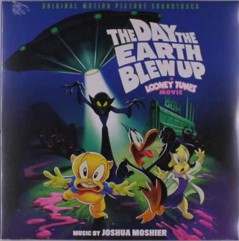 Joshua Moshier: The Day The Earth Blew up: A Looney Tunes Movie (Red/White Splatter Vinyl), LP