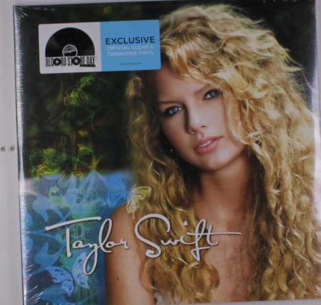 Taylor Swift: Taylor Swift (Limited-Edition) (Crystal Clear &amp; Turquoise Vinyl), 2 LPs