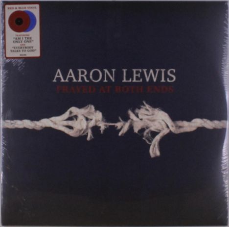 Aaron Lewis: Frayed At Both Ends (Red &amp; Blue Vinyl), LP