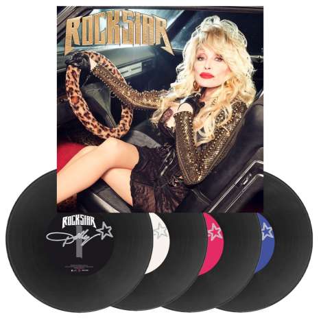 Dolly Parton: Rockstar (Black Vinyl), 4 LPs