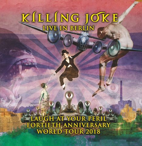 Killing Joke: Laugh At Your Peril: Live In Berlin (Neon Pink Vinyl), 3 LPs