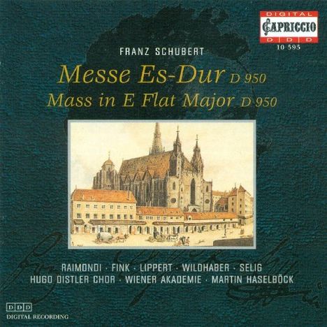 Franz Schubert (1797-1828): Mass In E Flat D 950, CD