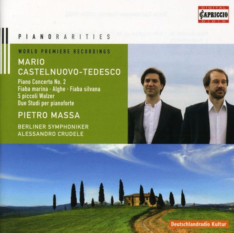 Mario Castelnuovo-Tedesco (1895-1968): Klavierkonzert Nr.2, CD