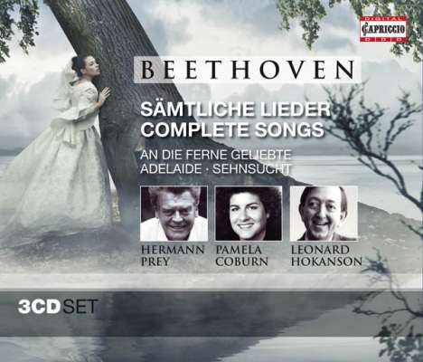 Ludwig van Beethoven (1770-1827): Sämtliche Lieder, 3 CDs