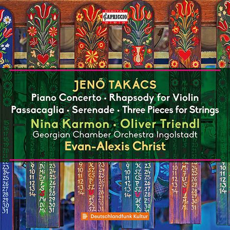 Jenö Takacs (1902-2005): Konzert für Klavier, Streicher &amp; Percussion op. 60, CD