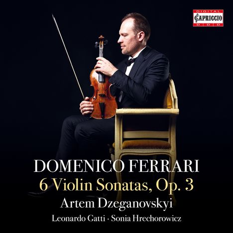Domenico Ferrari (1722-1780): Violinsonaten op.3 Nr.1-6, CD