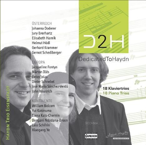 Haydn Trio Eisenstadt - Dedicated To Haydn (18 in Auftrag gegebene Klaviertrios), 3 CDs