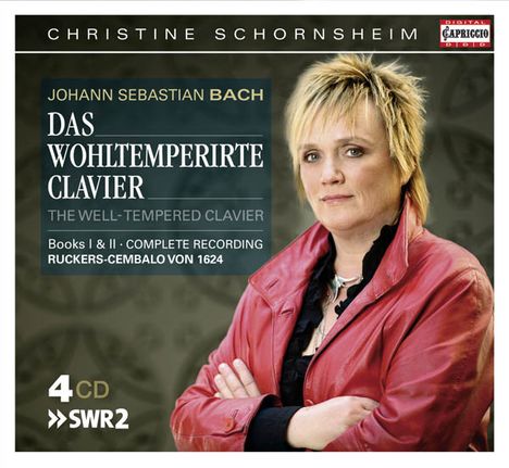 Johann Sebastian Bach (1685-1750): Das Wohltemperierte Klavier 1 &amp; 2, 4 CDs