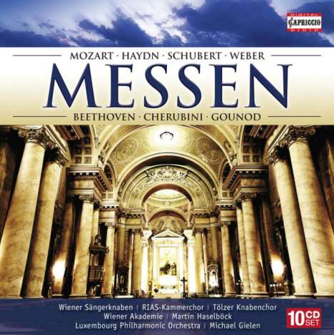 Messen der Wiener Klassik &amp; Romantik, 10 CDs