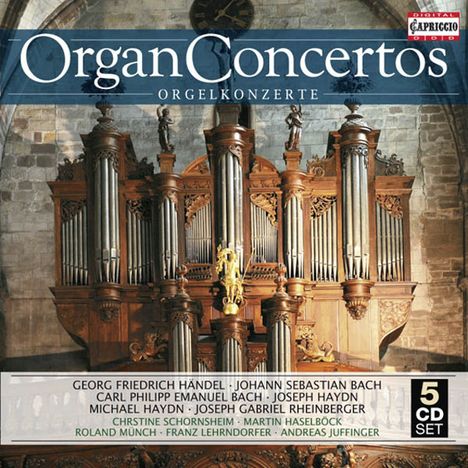 Orgelkonzerte, 5 CDs