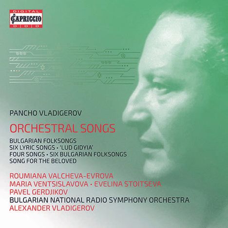 Pancho Vladigerov (1899-1978): Orchesterlieder, 2 CDs