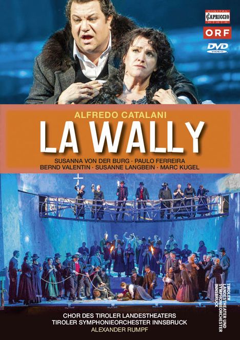 Alfredo Catalani (1854-1893): La Wally, DVD