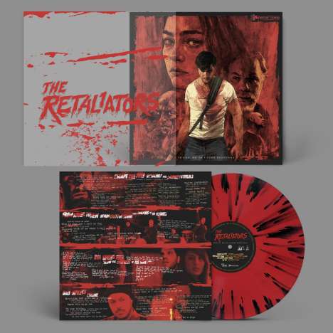 Filmmusik: The Retaliators (Bllod Red W/ Black Splatter Vinyl), 2 LPs