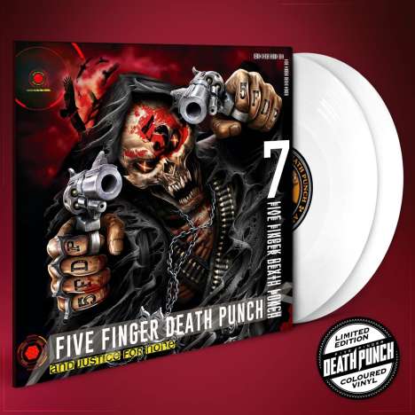 Five Finger Death Punch: And Justice For None (Limited Edition) (White Vinyl), 2 LPs