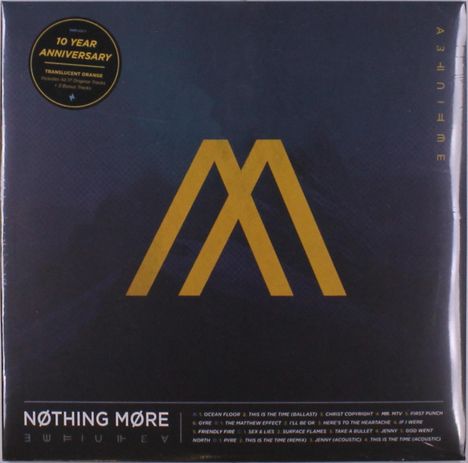 Nothing More: Nothing More (10th Anniversary) (Transparent Orange Vinyl), 2 LPs