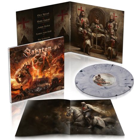 Sabaton: Legends (180g) (Indie Exklusive Edition) (Glacial Mist Marbled Vinyl) (Limited Templars Edition), LP