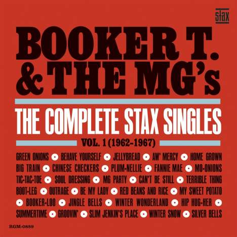 Booker T. &amp; The MGs: Complete Stax Singles Vol.1 (1962-1967), CD
