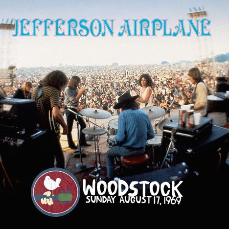 Jefferson Airplane: Woodstock Sunday August 17,1969 (Anniversary Edition) (Blue Vinyl), 3 LPs