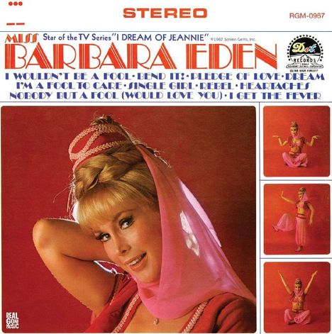 Barbara Eden: Miss Barbara Eden (Limited Edition) (Pink Vinyl) (45 RPM), LP