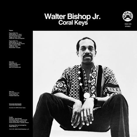 Walter Bishop Jr. (1927-1998): Coral Keys, LP