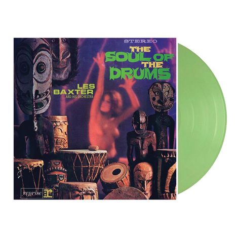 Les Baxter (1922-1996): The Soul Of The Drums (Limited Edition) (Bright Green Vinyl), LP