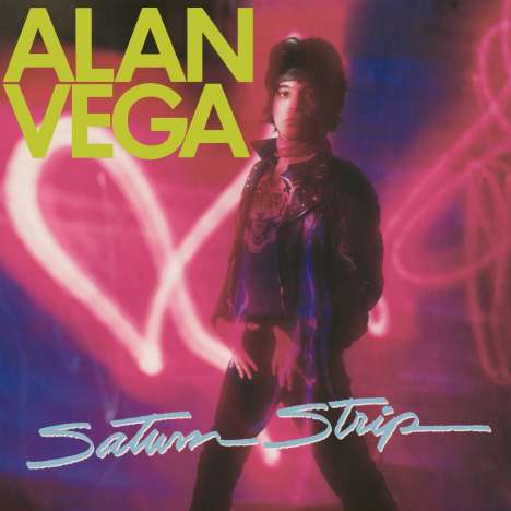 Alan Vega: Saturn Strip (Highlighter Yellow Vinyl), LP