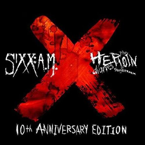 Sixx:A.M.: The Heroin Diaries Soundtrack (10th-Anniversary-Edition), 1 CD und 1 DVD