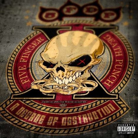 Five Finger Death Punch: A Decade Of Destruction, 2 LPs