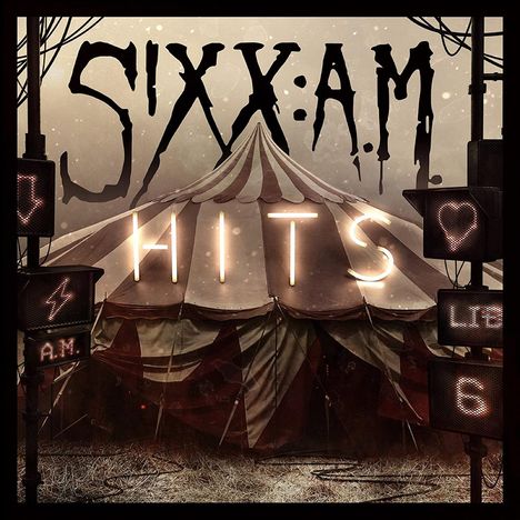 Sixx:A.M.: Hits (180g) (Limited Edition) (Translucent Red With Black Smoke Vinyl), 2 LPs