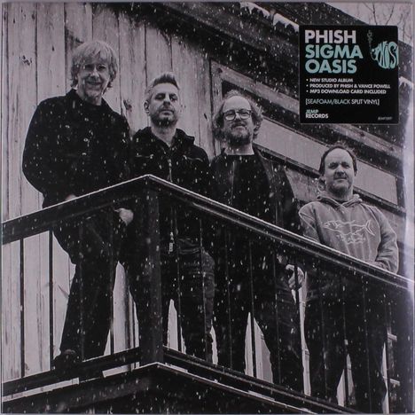 Phish: Sigma Oasis (Seafoam/Black Split Vinyl), 2 LPs