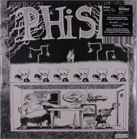 Phish: Junta (Black & White Swirl Vinyl), 3 LPs