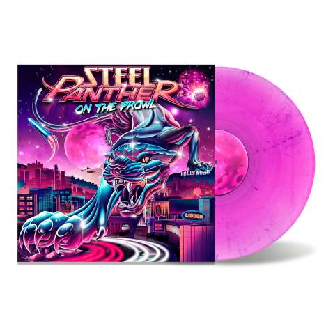 Steel Panther: On The Prowl (Pink Marbled Vinyl), LP
