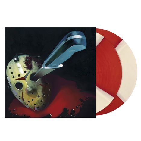 Harry Manfredini: Friday The 13th Part IV: The Final Chapter (180g) (Red &amp; White Vinyl), 2 LPs